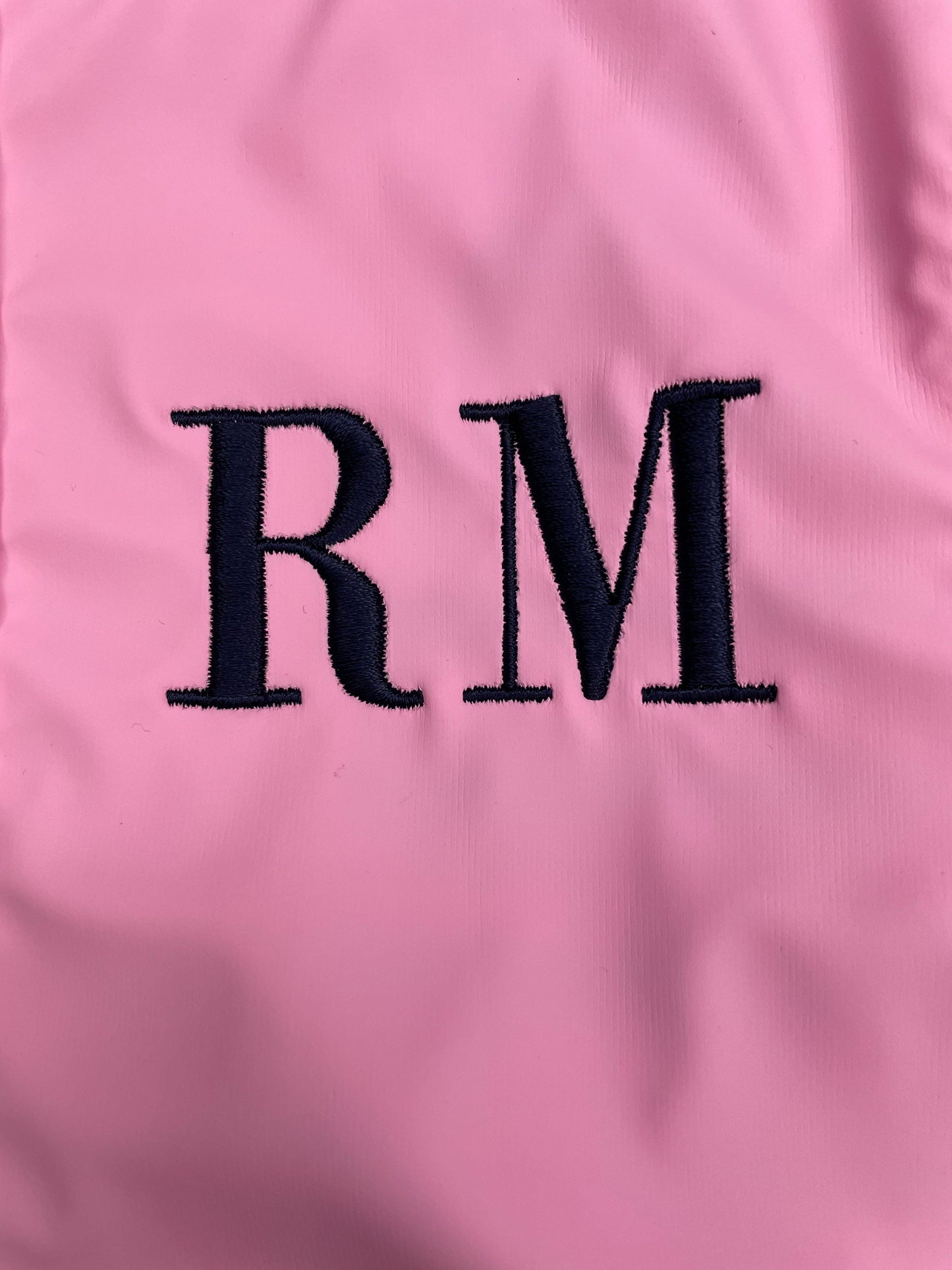 Heavy Waterproof Fleece lined Coat embroidered with Letter or initials