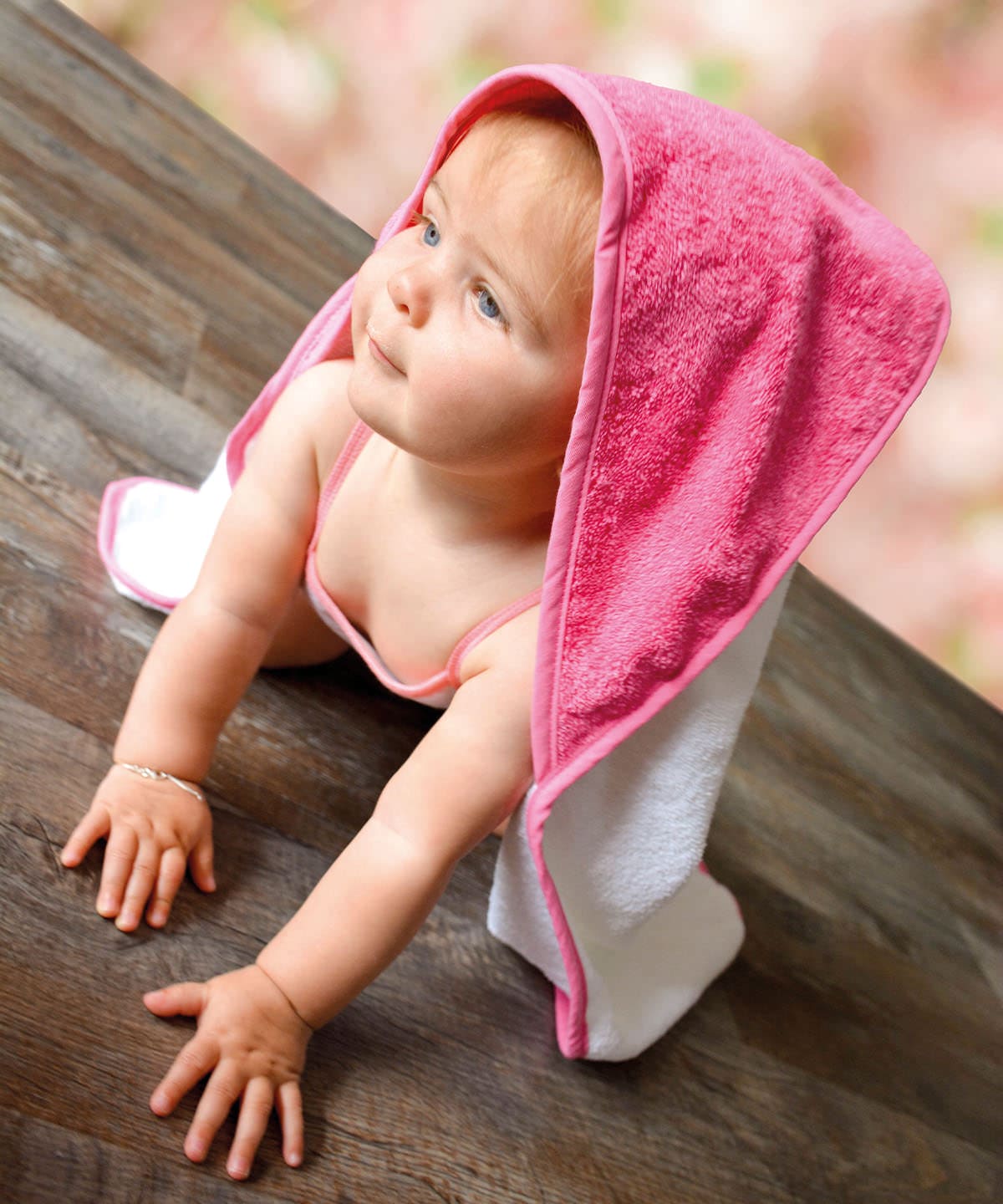 Soft hooded towel