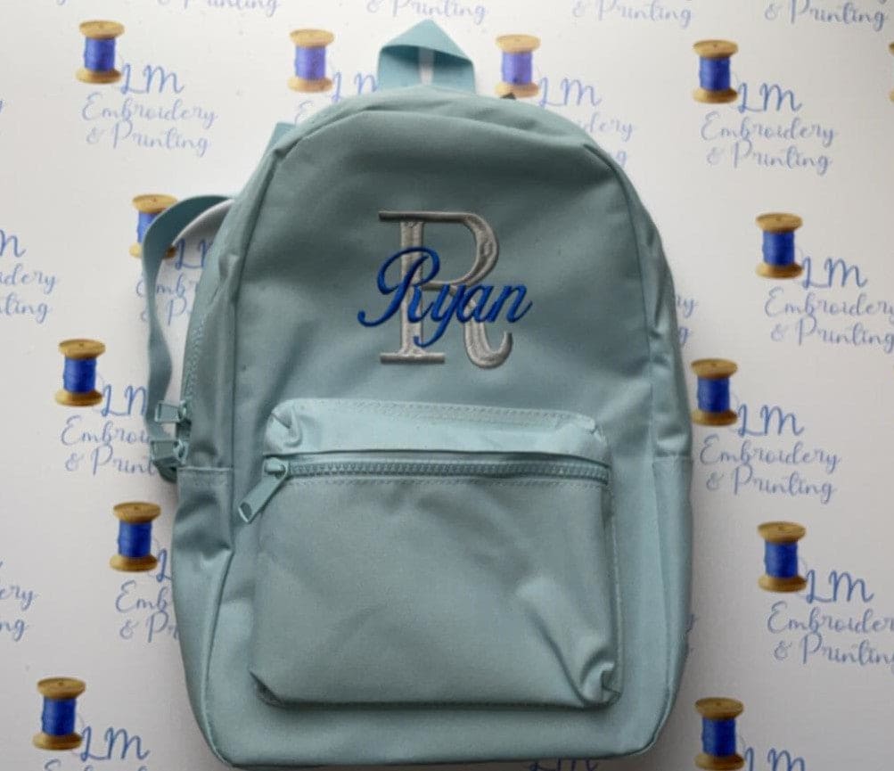 Personalised 7 Litre Back Pack School Bag