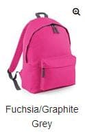 Personalised 18 Litre Back Pack School Bag Name and image