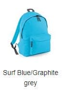 Personalised 18 Litre Back Pack School Bag Name and image