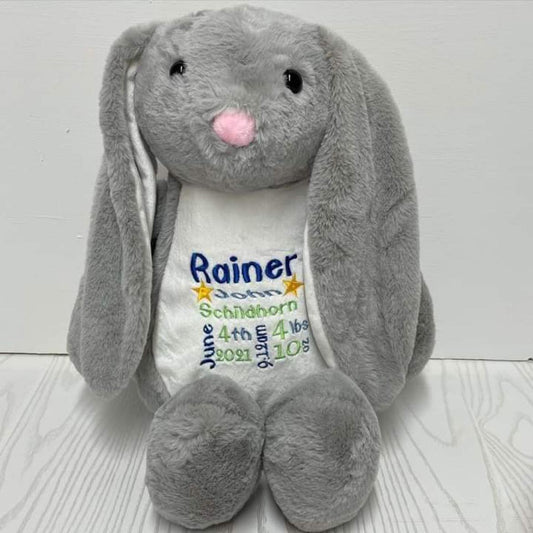 Teddy Bear Bunny Rabbit Personalised