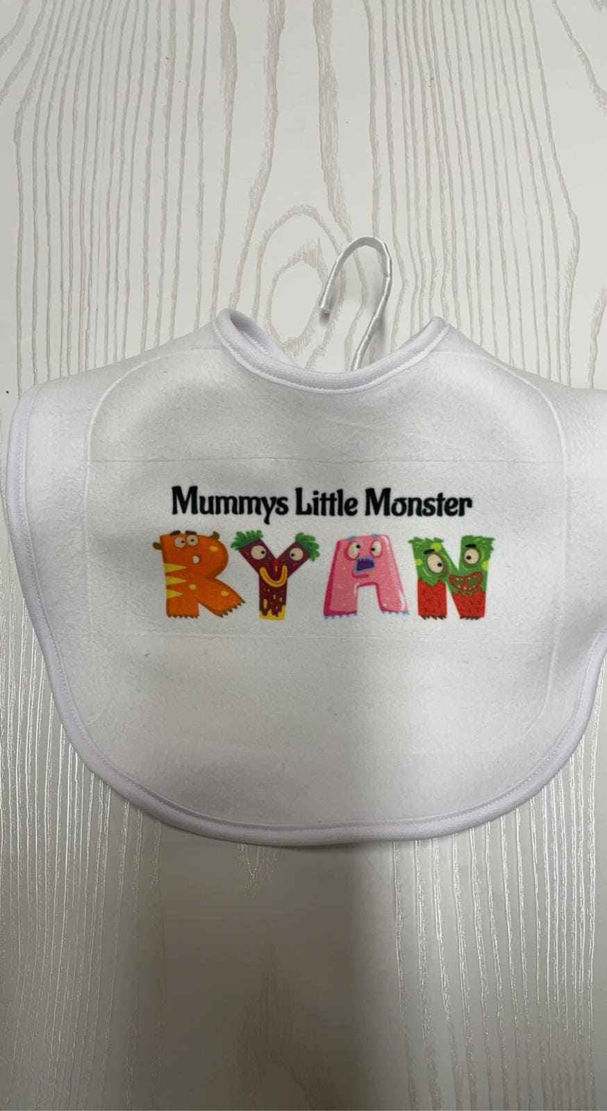 Christmas Fleece Bib
