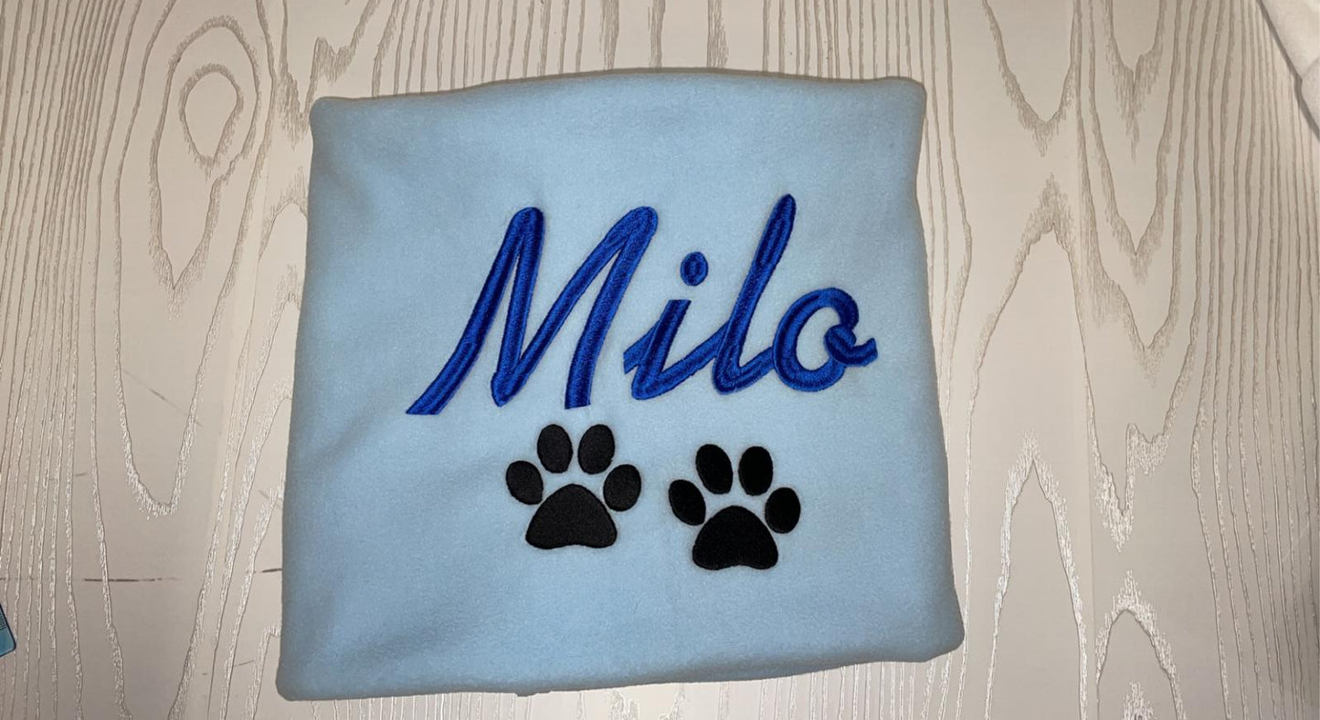 Fleece Pet Blanket