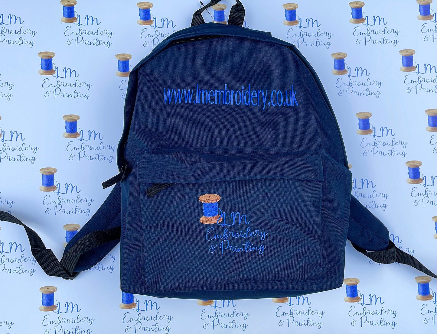 Personalised 18 Litre Back Pack School Bag Name and image