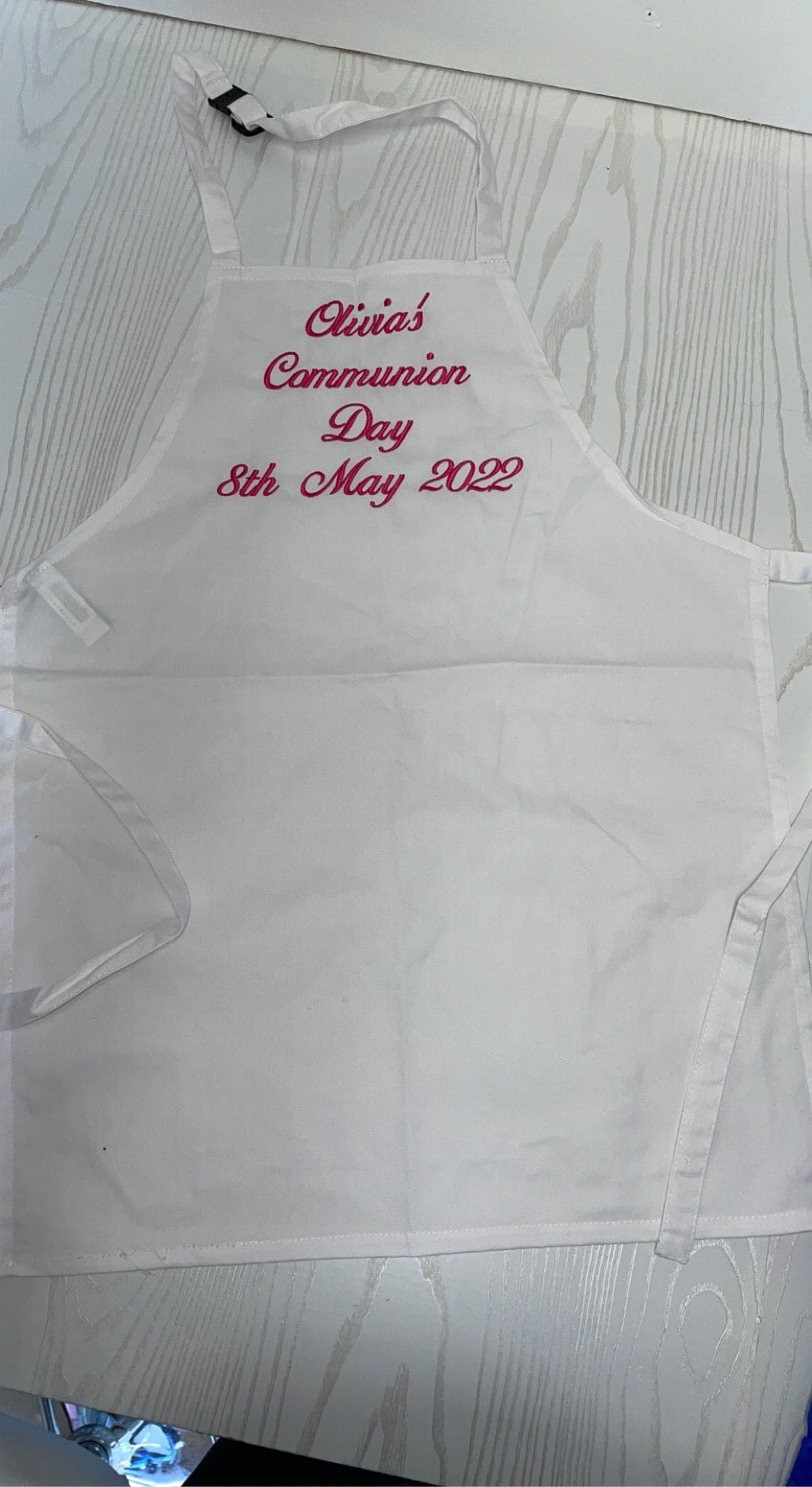 First Communion Apron