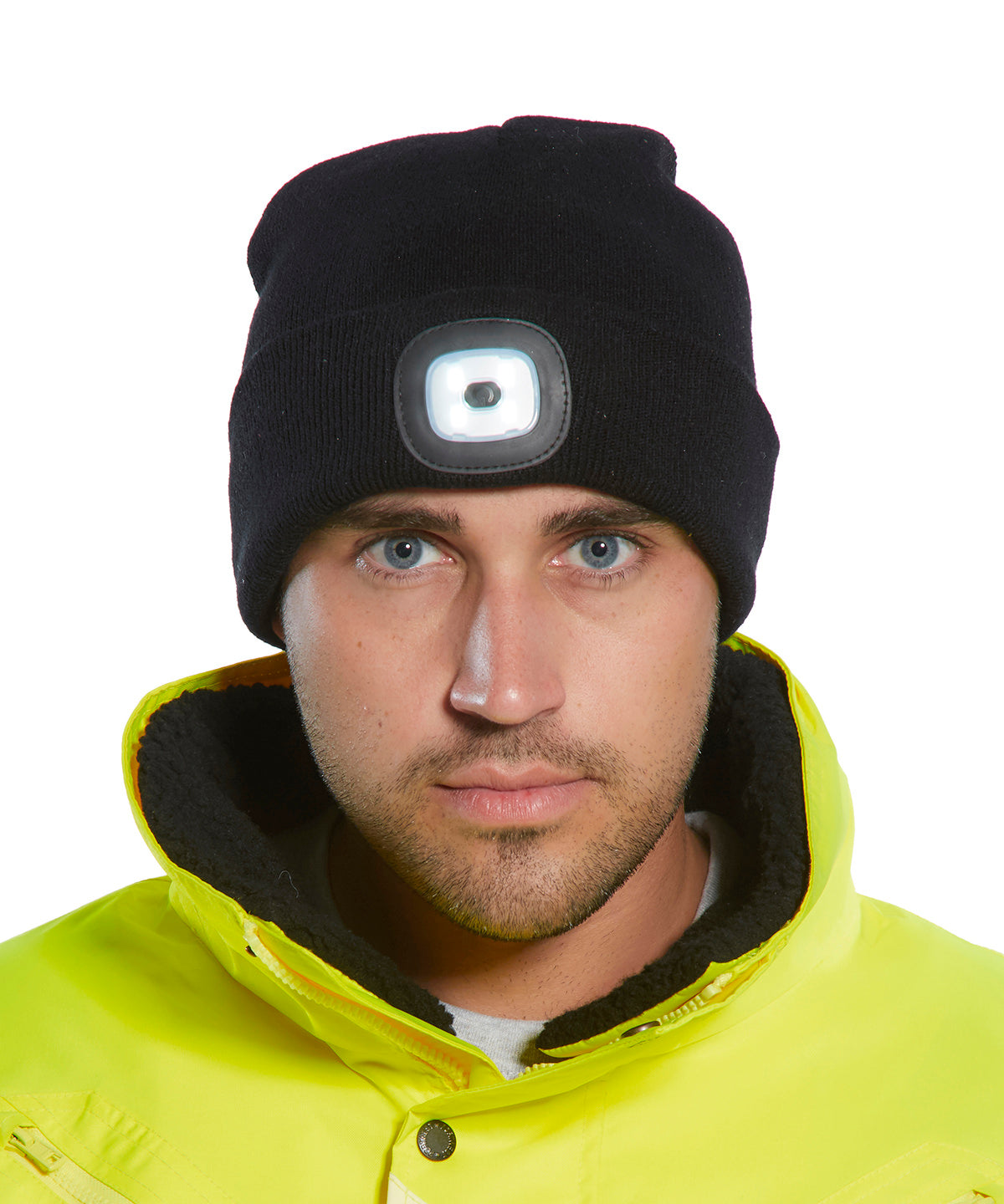 PortWest Beanie LED headlight USB rechargeable