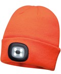 PortWest Beanie LED headlight USB rechargeable