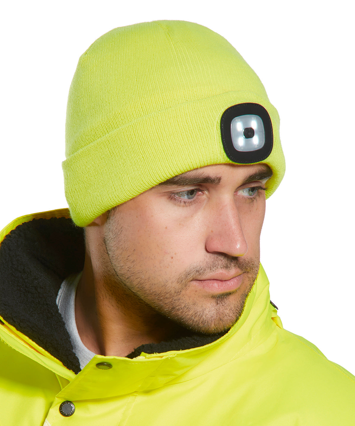 PortWest Beanie LED headlight USB rechargeable