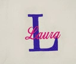 Personalised Midi jute tote bag