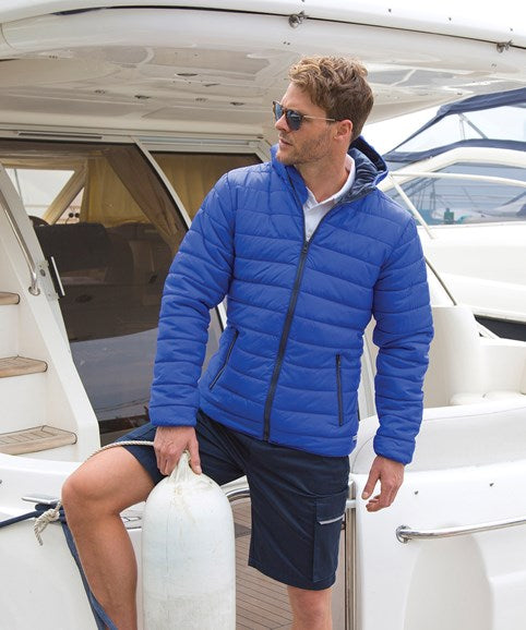 Result Hooded Soft padded jacket