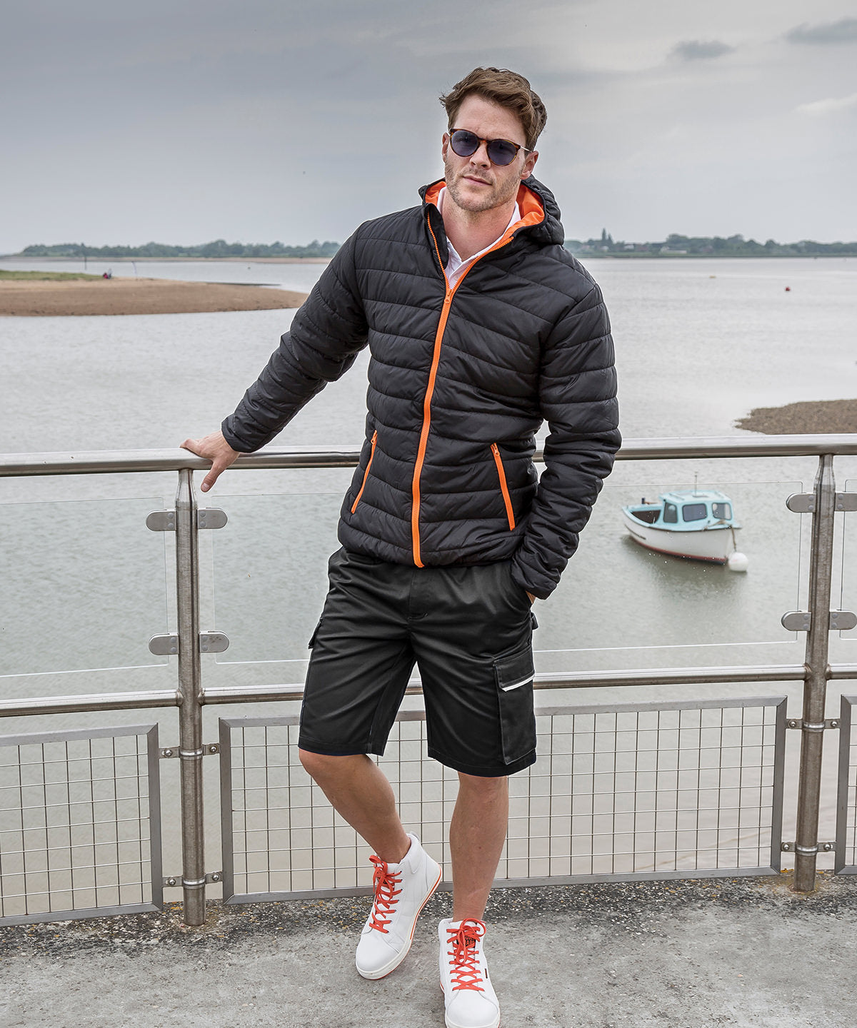 Result Hooded Soft padded jacket
