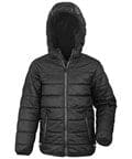 Result junior soft padded jacket with hood
