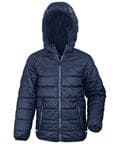 Result junior soft padded jacket with hood