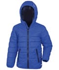 Result junior soft padded jacket with hood