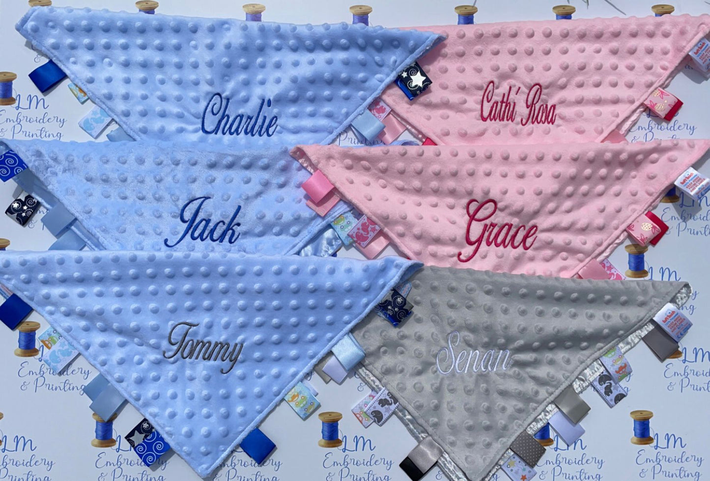 Bubble Style Taggie Comforter