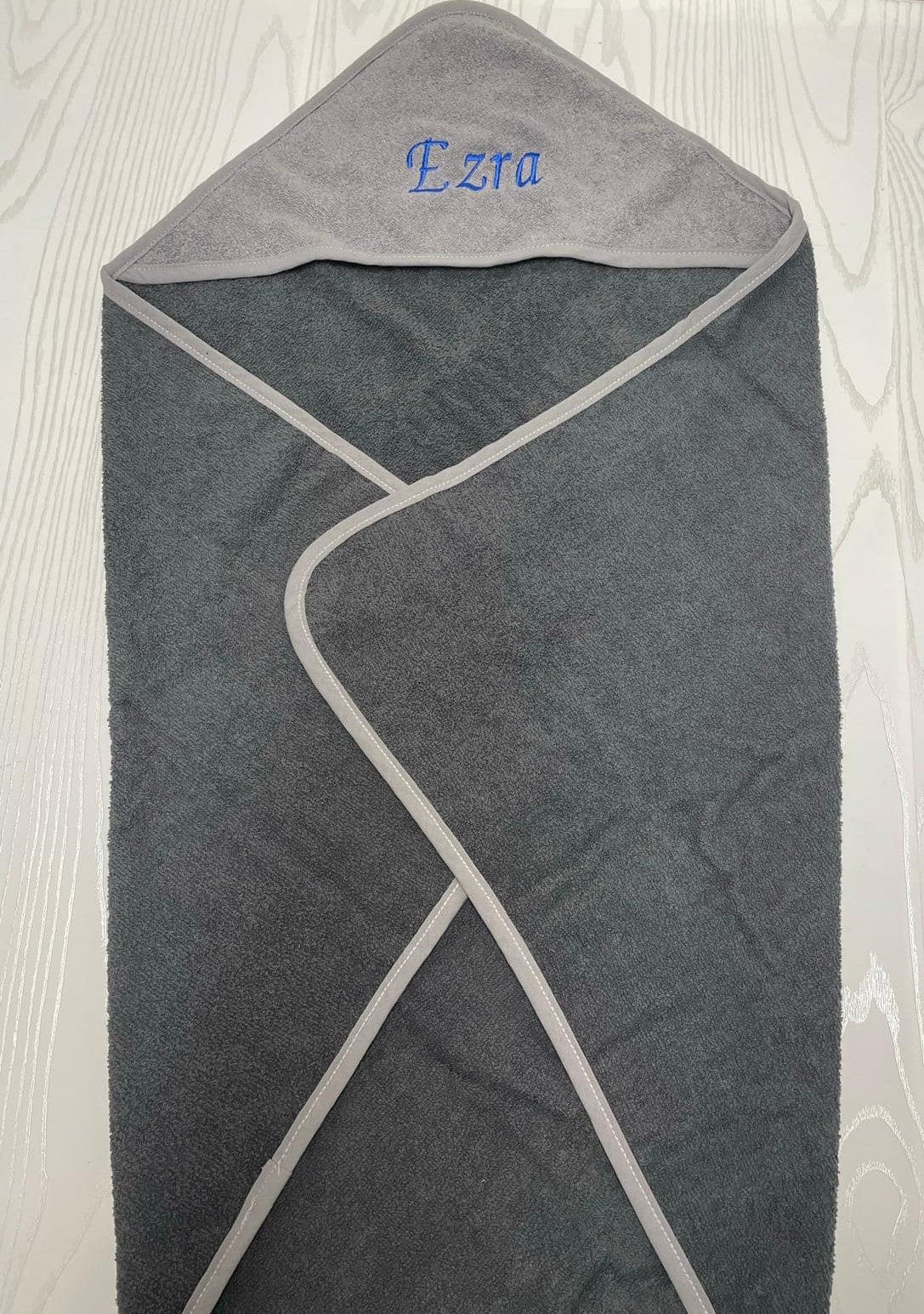 Soft hooded towel