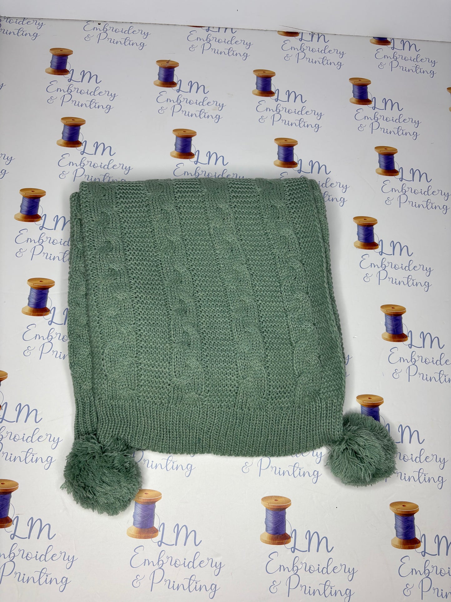 Cable Knit Wrap