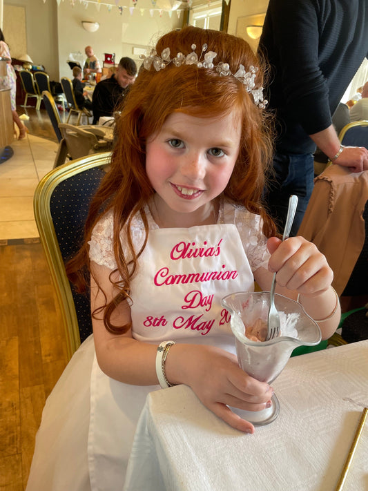 First Communion Apron