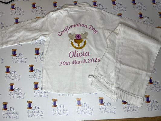 Confirmation Classic Long Sleeve Pyjama Set