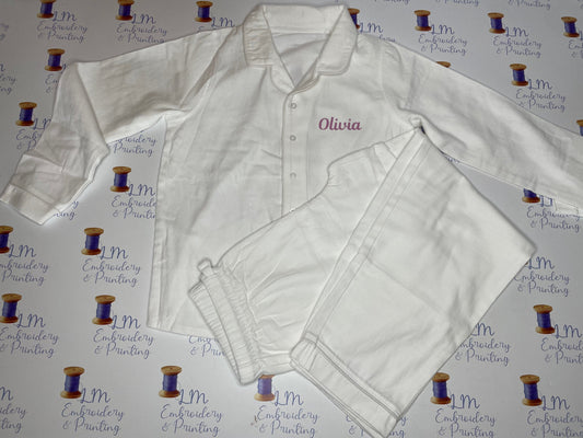 Communion Classic Long Sleeve Pyjama Set