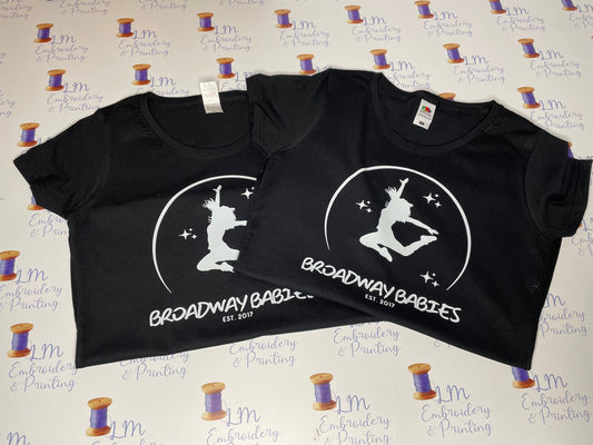 Broadway Babies Childrens T-Shirt Black