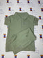 Personalised Boy's Zip Neck Polo Shirt and Shorts
