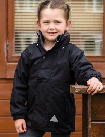 Heavy Waterproof Fleece lined Coat embroidered with Letter or initials