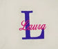 Personalised Midi jute tote bag