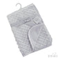 Name and Pram Soft Bubble Embossed Blanket
