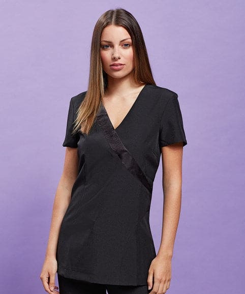 V Neck Rose tunic