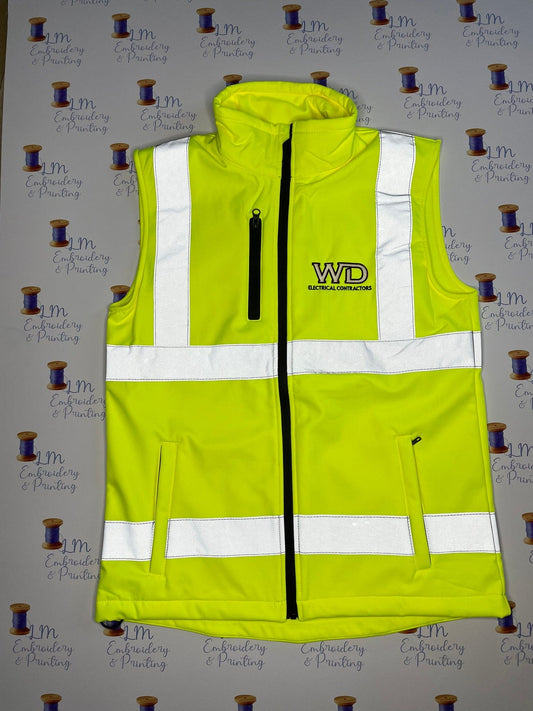 WD Electrical Hi Viz Bodywarmer