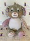 Teddy Bear Cubbie Sensory Bunny - Bubble Gum