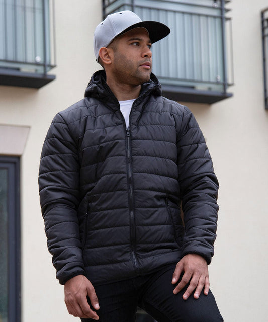 Result Hooded Soft padded jacket