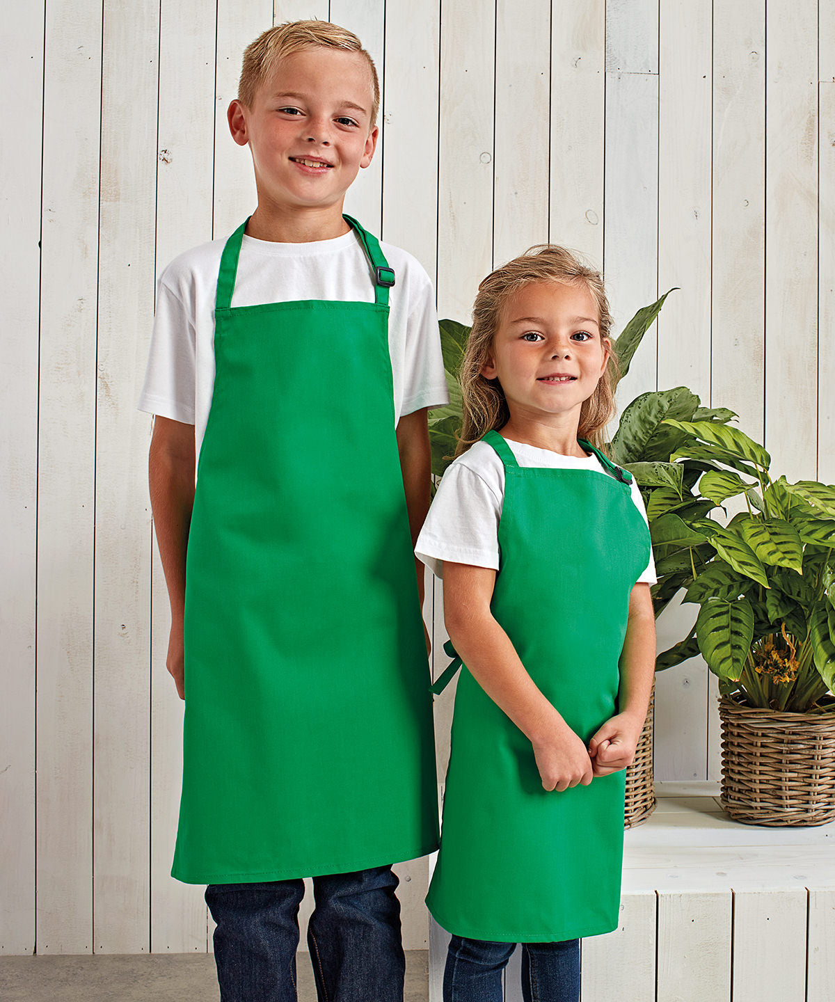 Kids bib apron