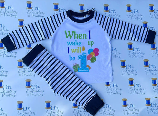 When I wake Up Pyjamas 0-4Years